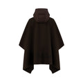 Brown Scarf-Style Jacket