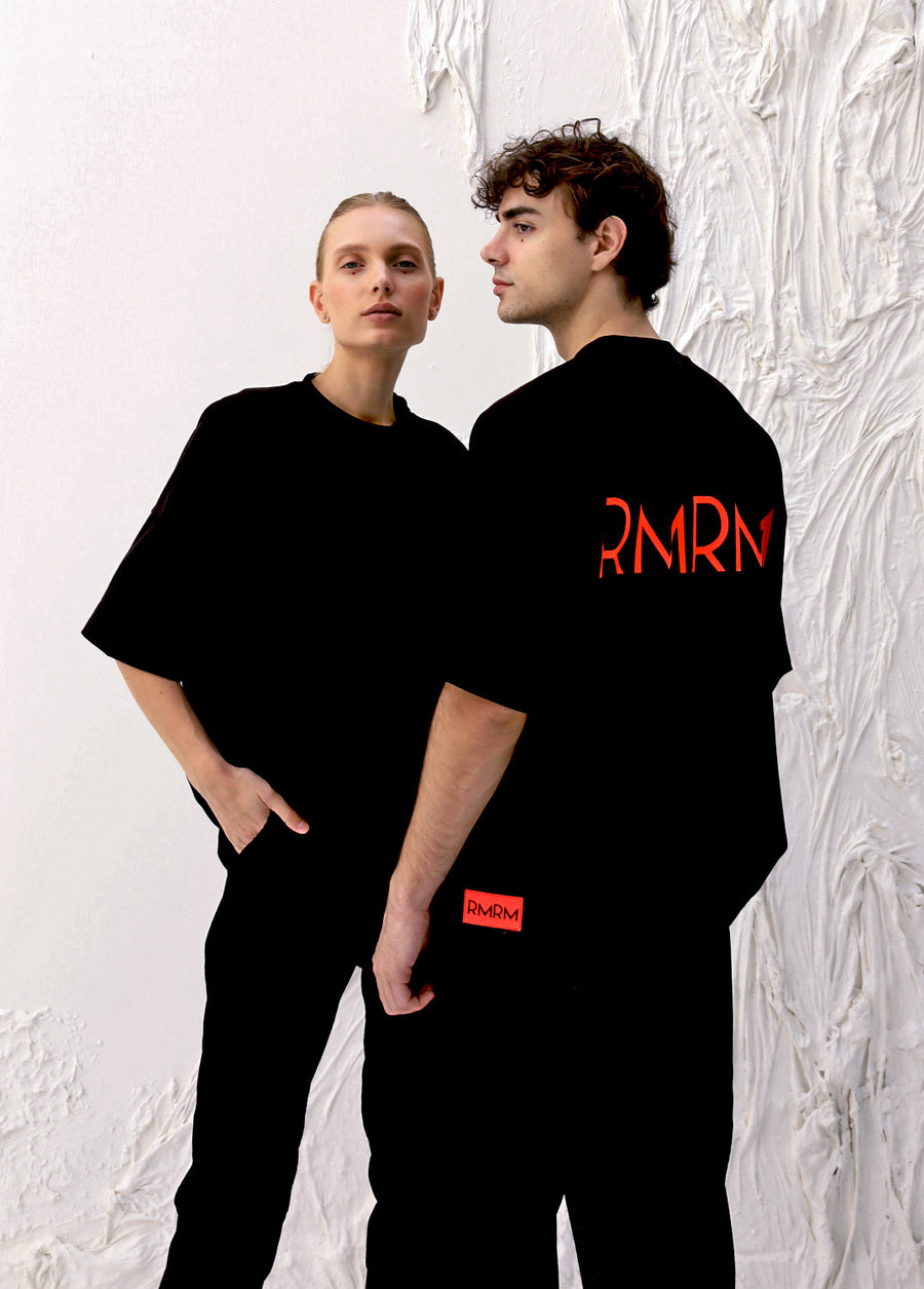 black RMRM t-shirt