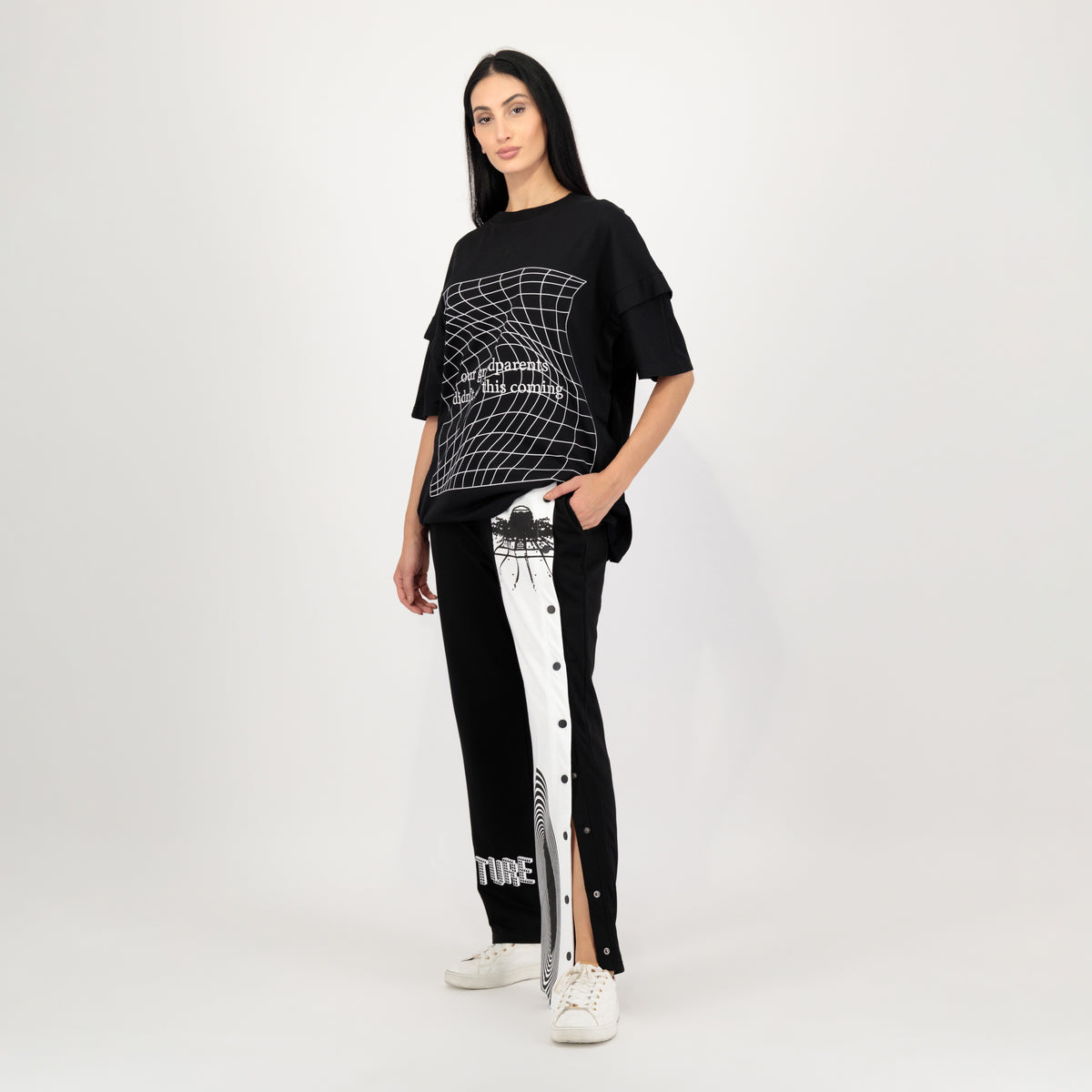 Black & White Sweatpants | Back to the Future Collection