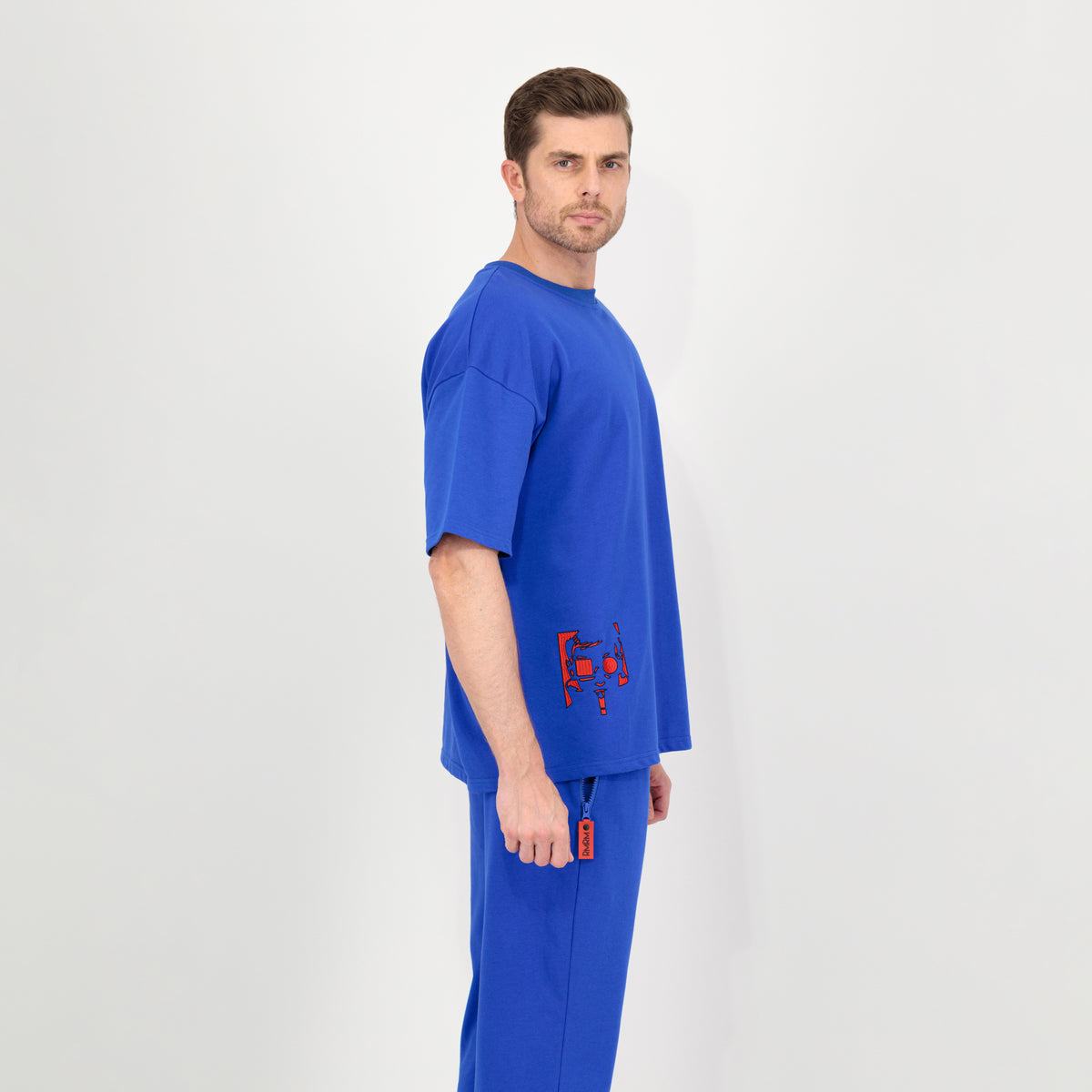 Blue T-shirt | Back to the Future collection