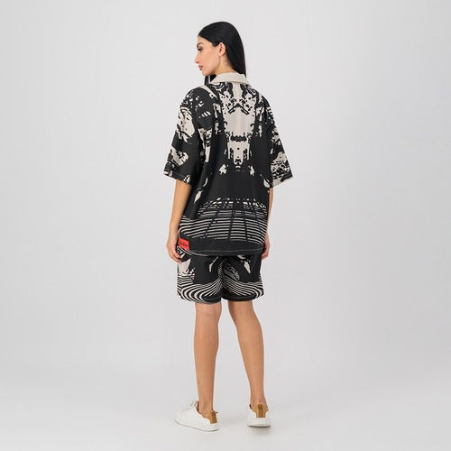 Beige Shorts | Back to the Future collection