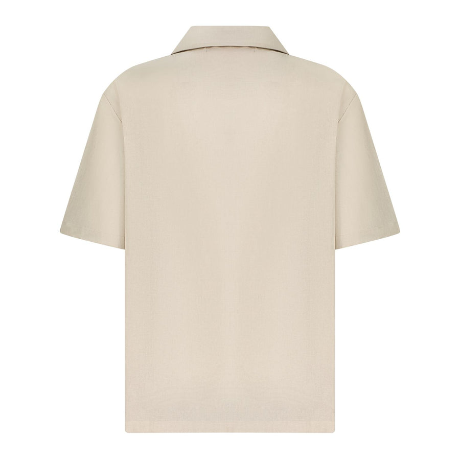 Beige Linen Set - Whales collection