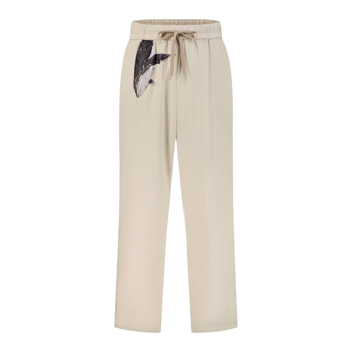Beige Linen Set | Whales Collection