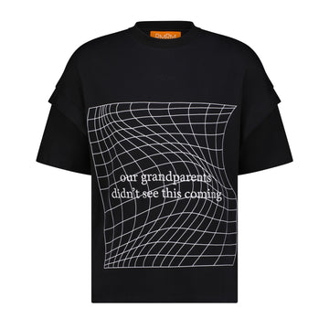 Black T-shirt - Back to the Future collection