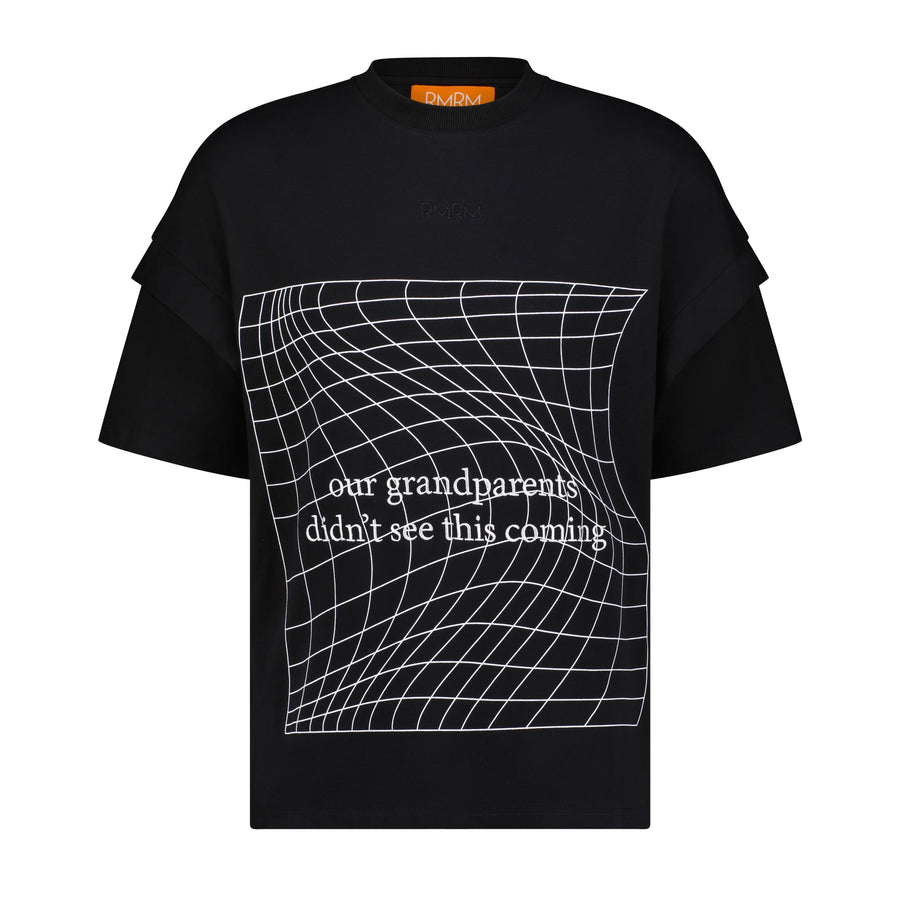 Black T-shirt - Back to the Future collection