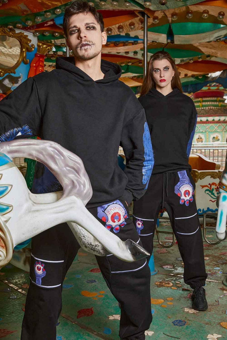 Black Eye Sweatpants - Monsters Collection