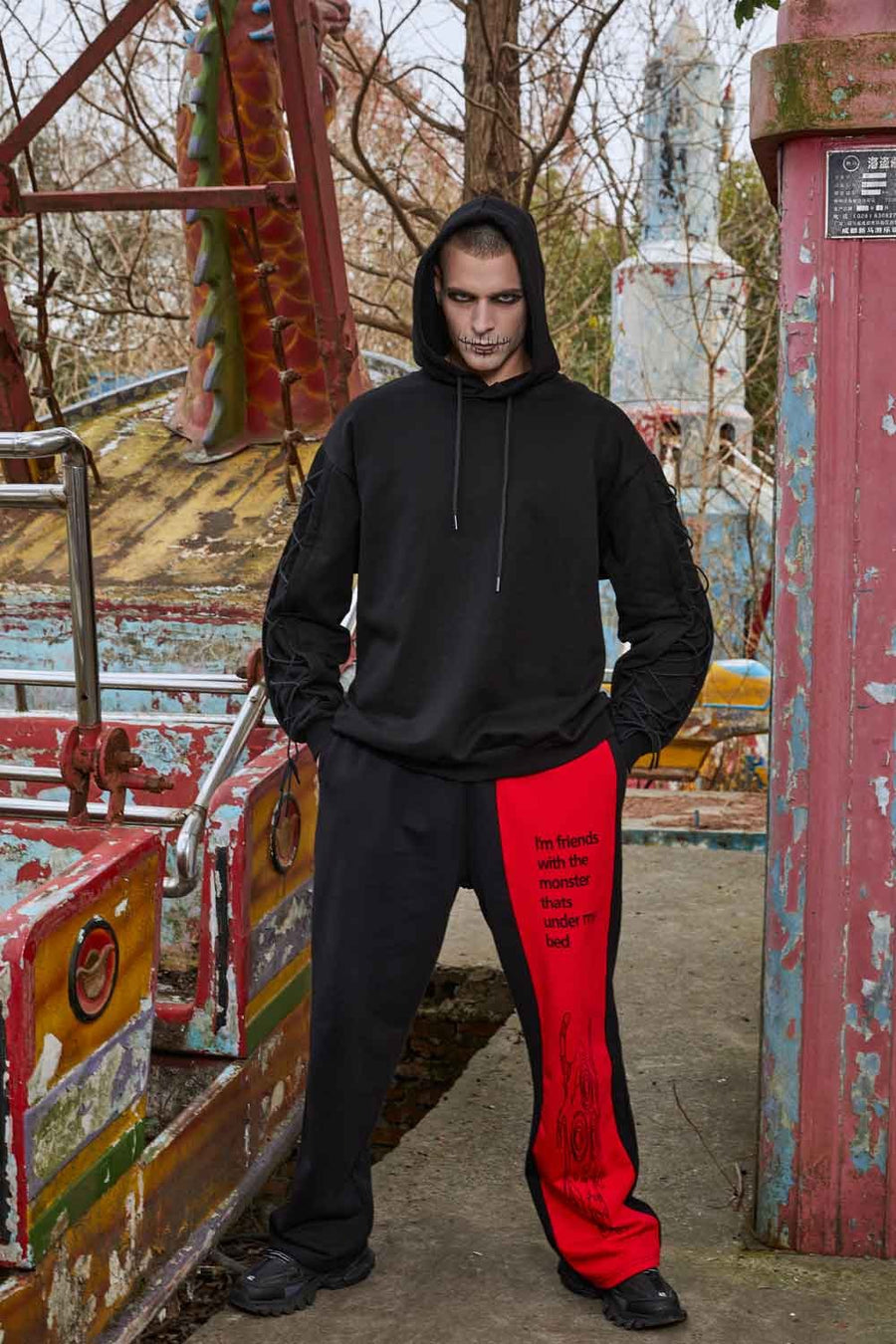 Black Sweatpants - Monsters Collection