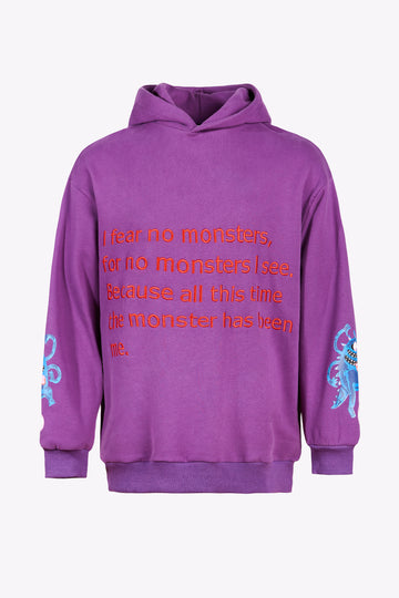 Purple Hoodie - Monsters Collection