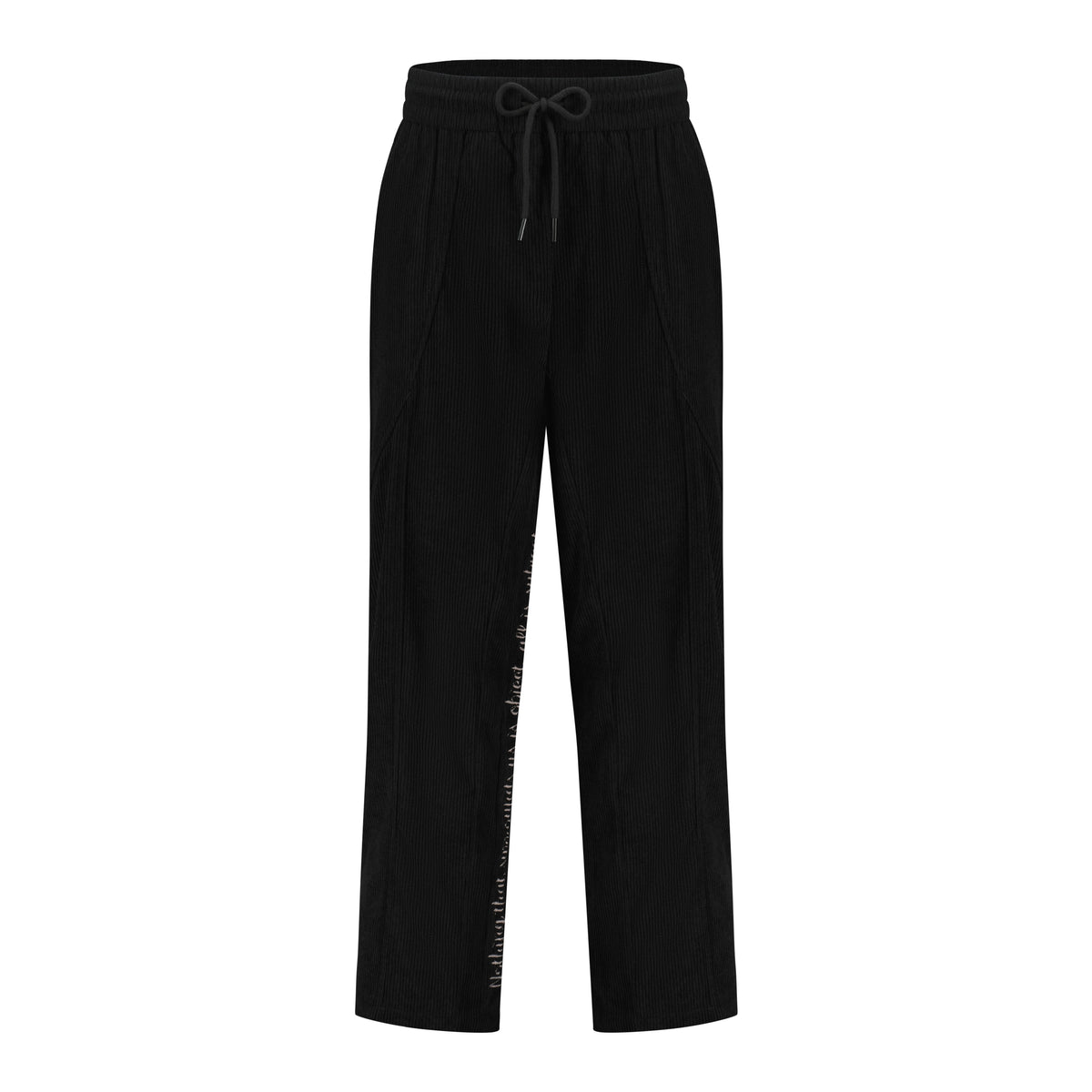 Black Velvet Sweatpants | Surrealism Art Collection