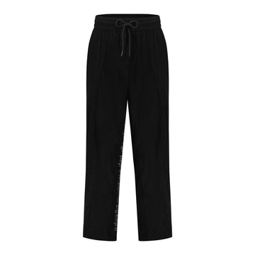 Black Velvet Sweatpants - Surrealism Art Collection