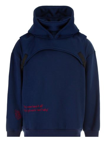 Blue 3-piece Hoodie - Golden Hands Collection